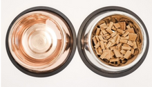 Load image into Gallery viewer, Copper Water Bowl and Stainless Steel Food Bowl
